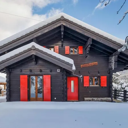 Alpstuga Les Jeunes - Swiss With Amazing Views 8pax Riddes