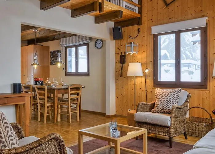 Les Jeunes - Swiss With Amazing Views 8pax Chalet Riddes