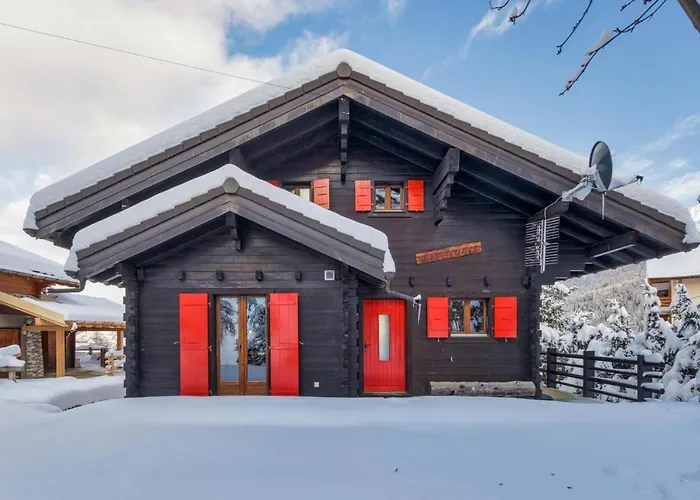Chalet Les Jeunes - Swiss With Amazing Views 8pax Riddes