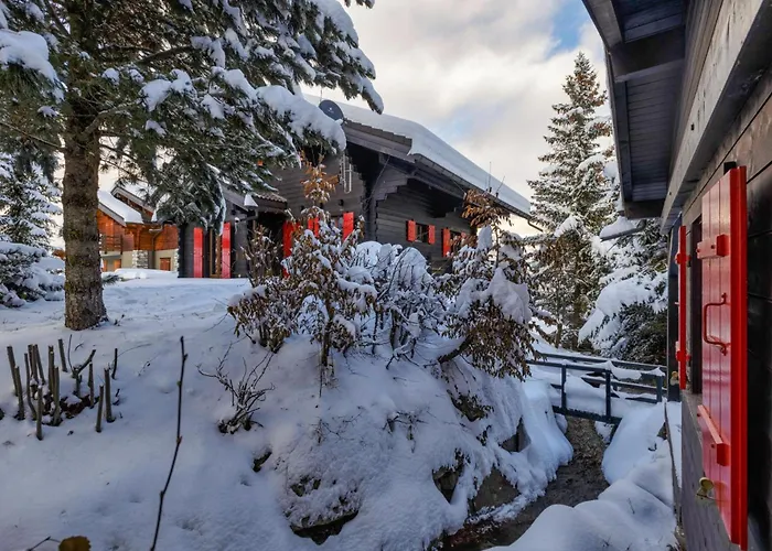 Chalet Les Jeunes - Swiss With Amazing Views 8pax